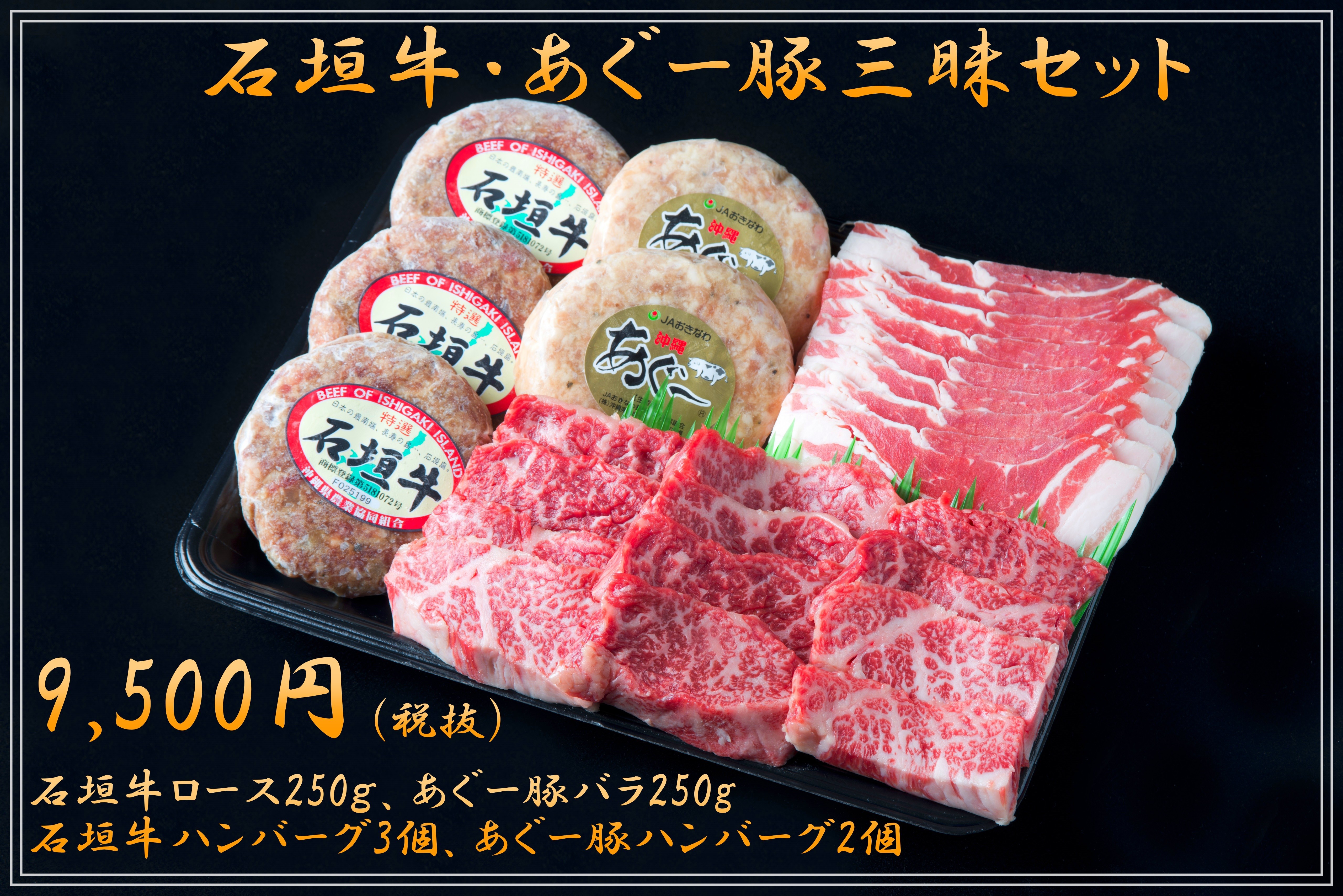 お肉 肉 沖縄 石垣牛 あぐー豚 ギフト お歳暮 お中元 贈り物 ブランド牛 お取り寄せ 焼肉 ステーキ 特選 極上 贅沢